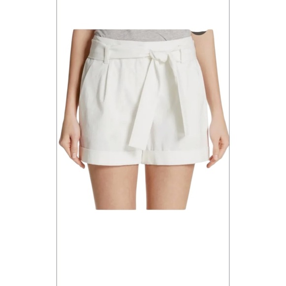 Layfayette 148 High Waisted Shorts Size 14 - Picture 1 of 7
